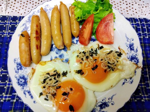 目玉焼きプレート